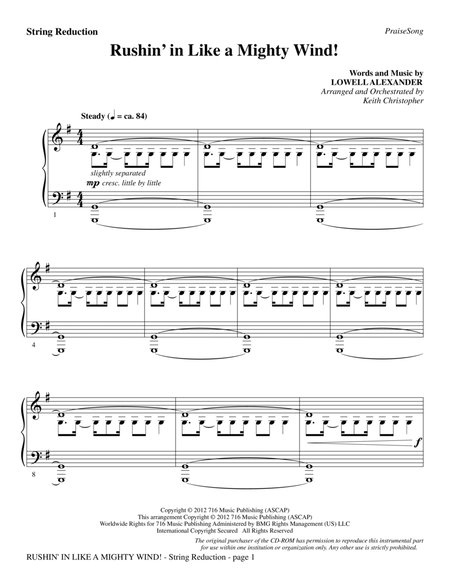 Rushin' In Like A Mighty Wind! - Keyboard String Reduction