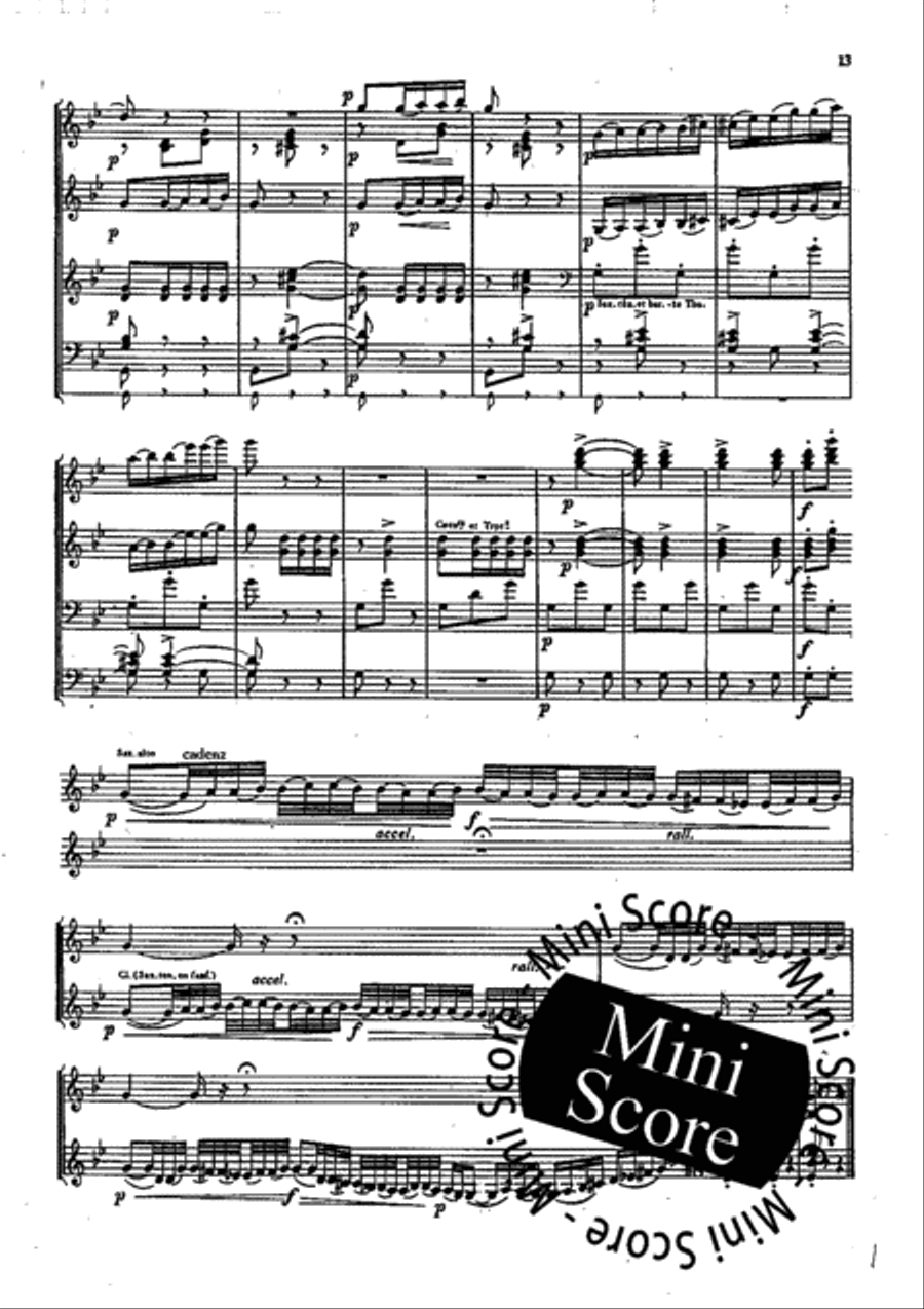 Scenes Caucasiennes Fanfare Band scores gallery preview page 16