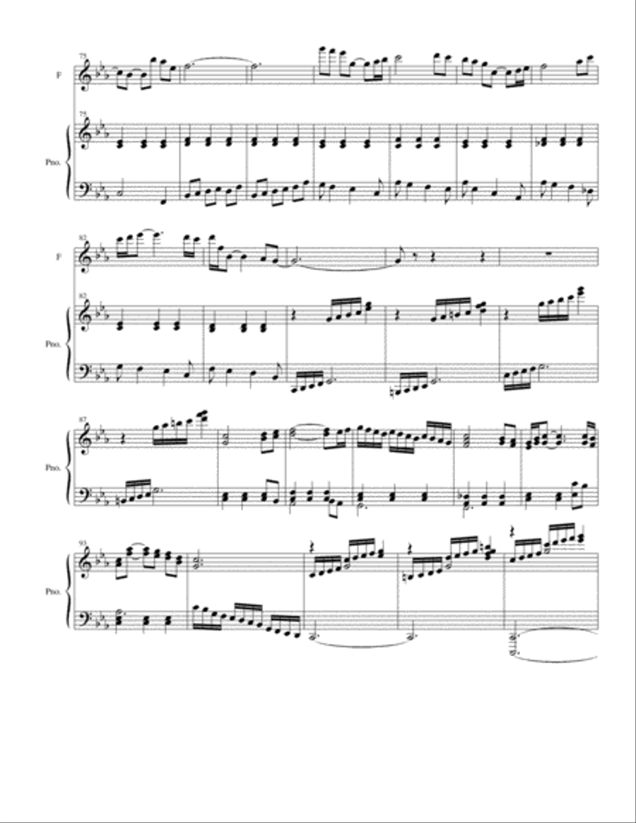 Departure Departure Flute Solo scores gallery preview page 5