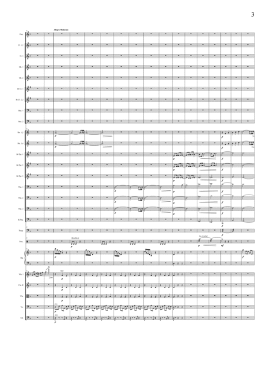 Intermezzo Full Orchestra scores gallery preview page 3