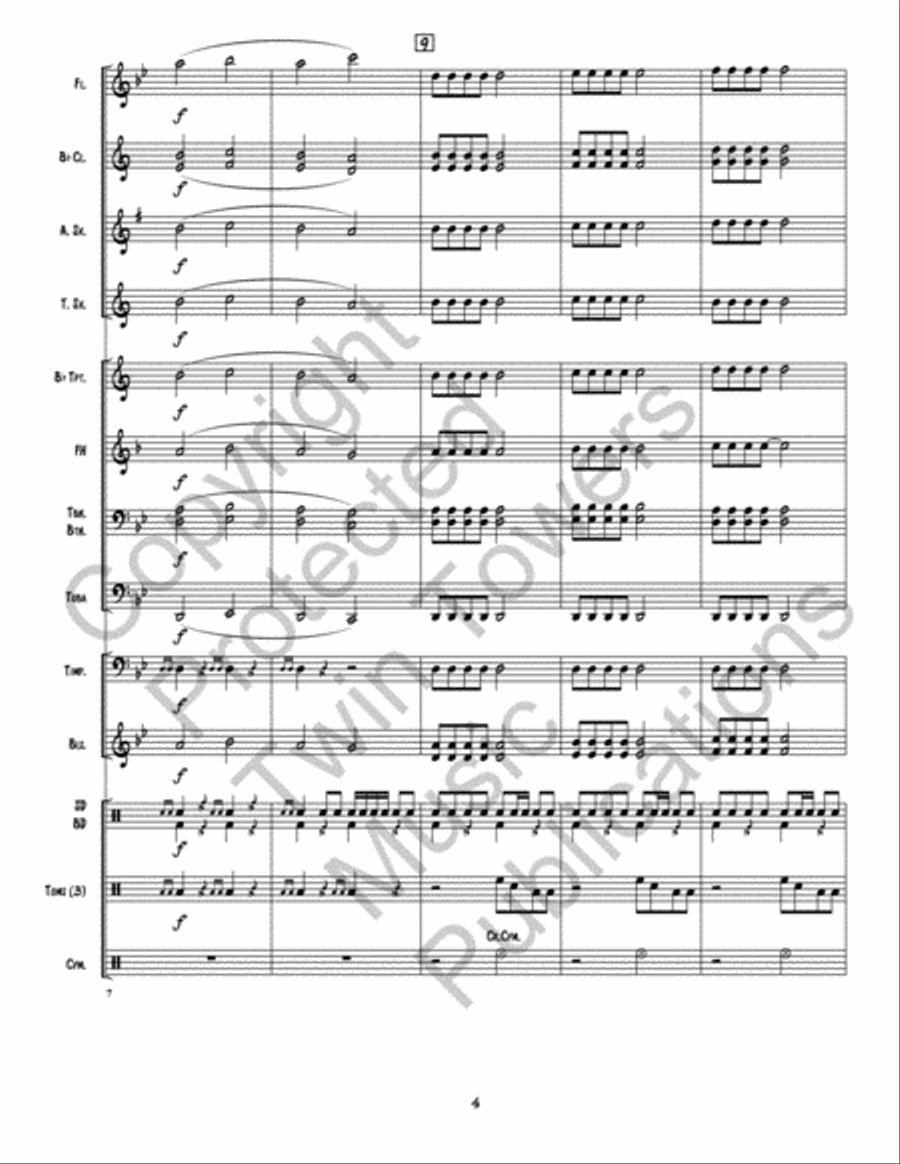 Its Alive! Concert Band scores gallery preview page 5
