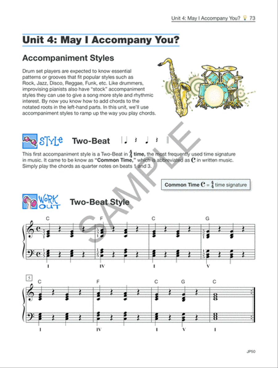 Creative Chords, Book 1 Piano Method scores gallery preview page 5