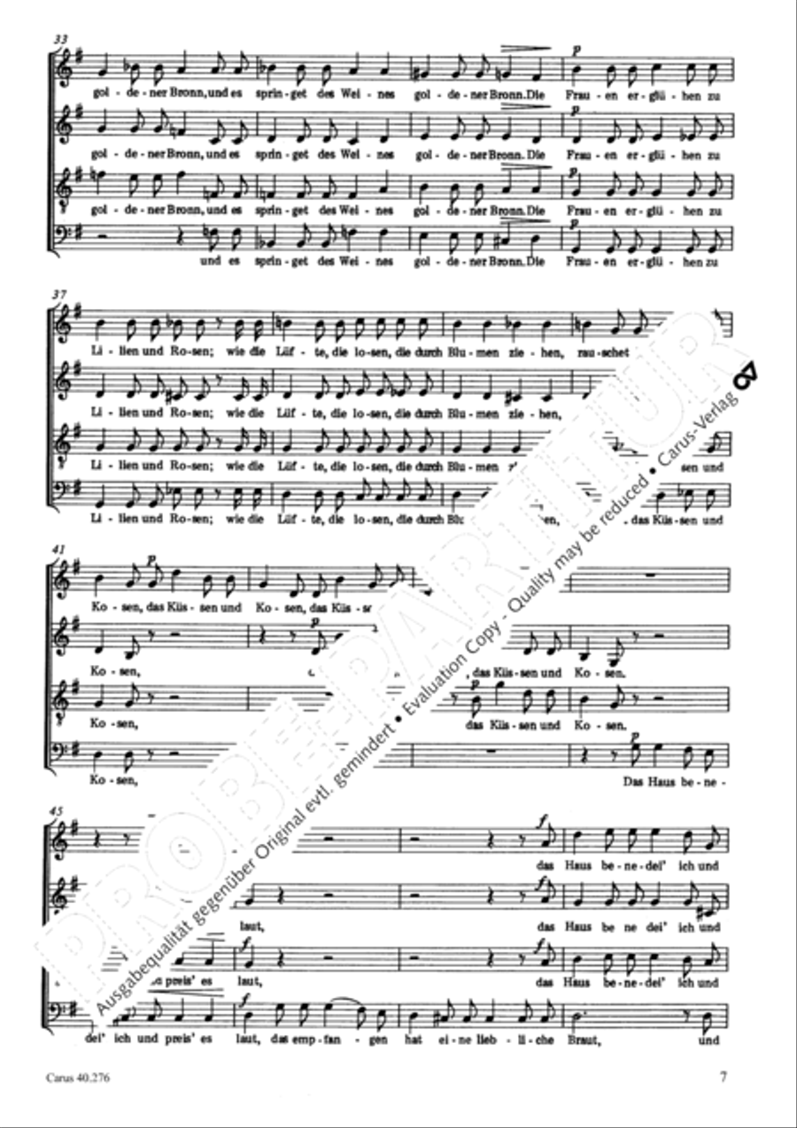 Romanzen und Balladen IV op. 146 Choir scores gallery preview page 8