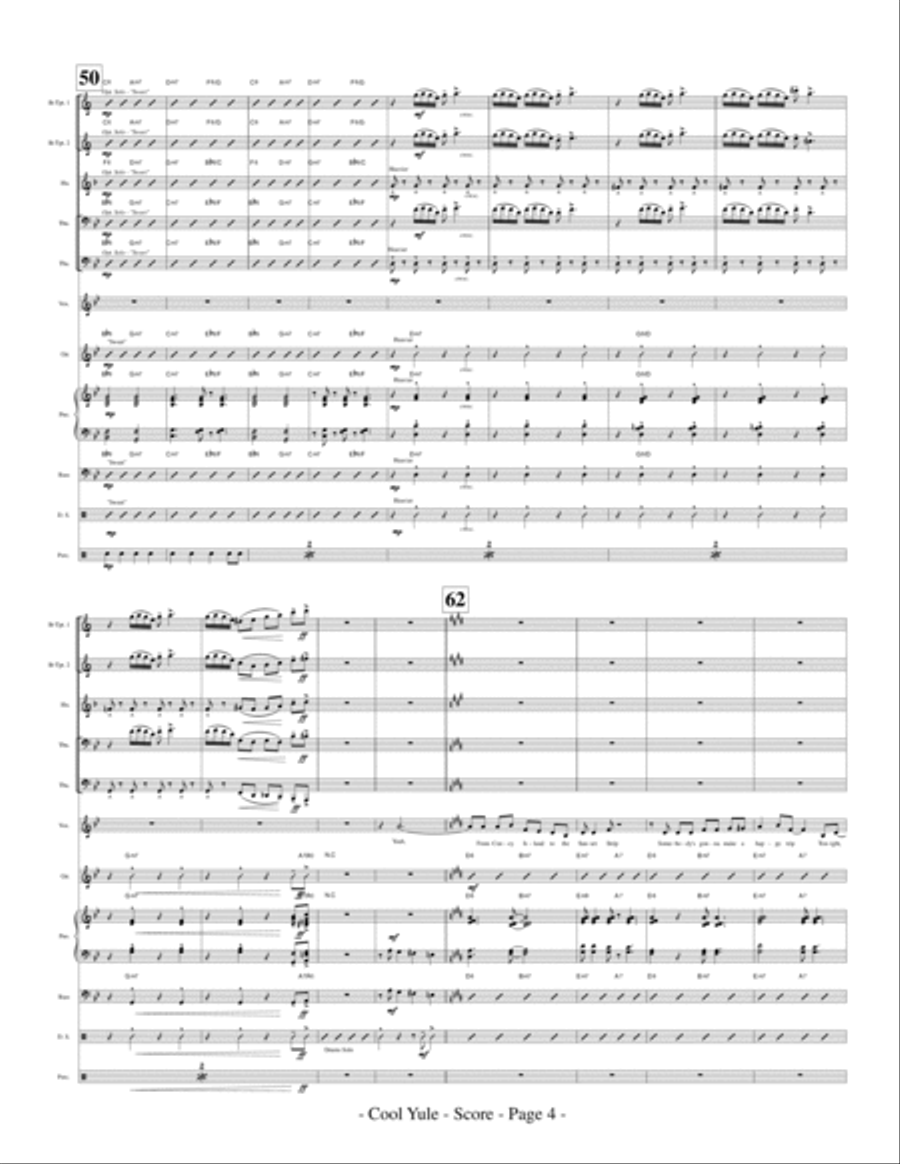 Cool Yule Large Ensemble scores gallery preview page 6