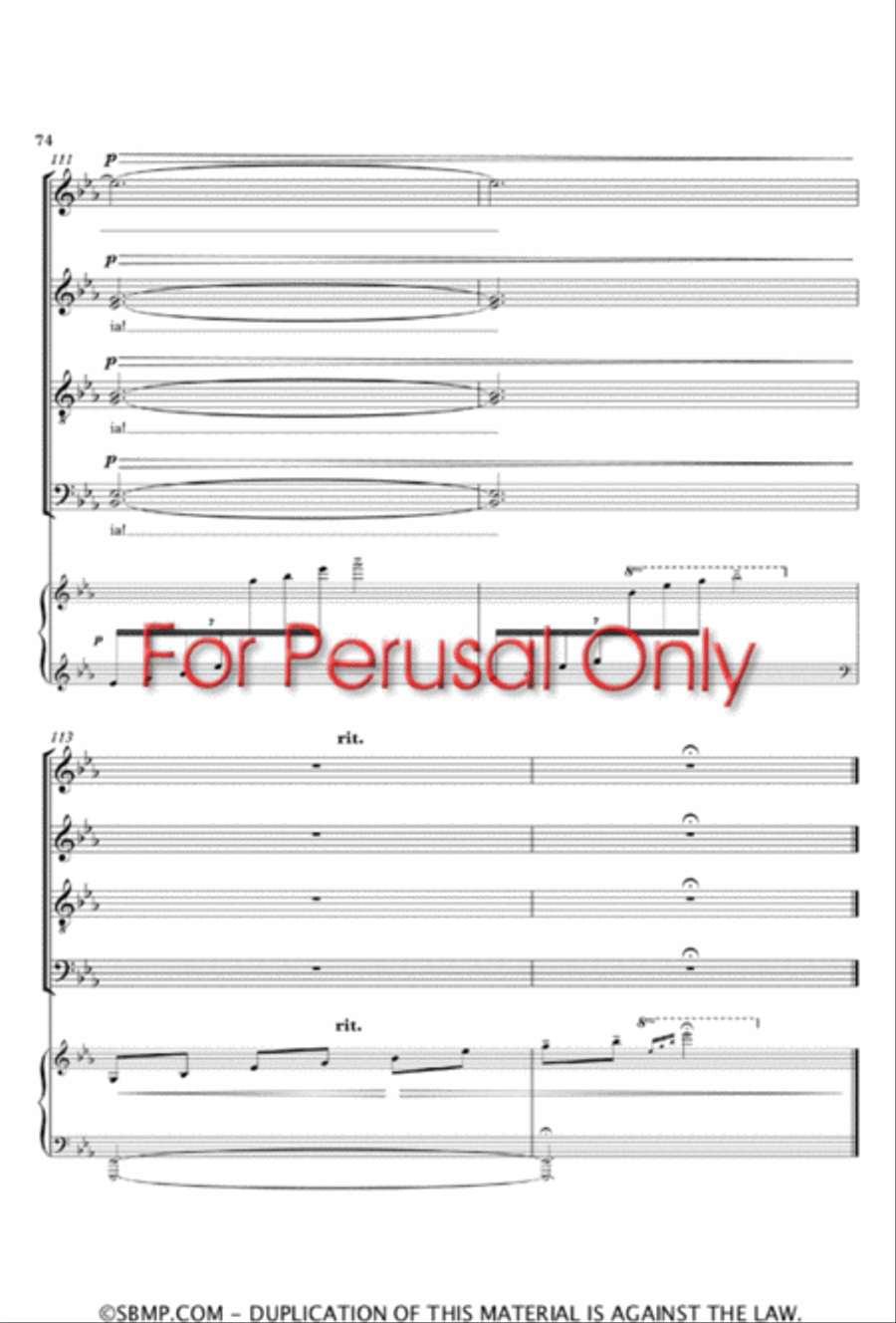 The Christmas Alleluias - SATB divisi Choral Book Divisi scores gallery preview page 75