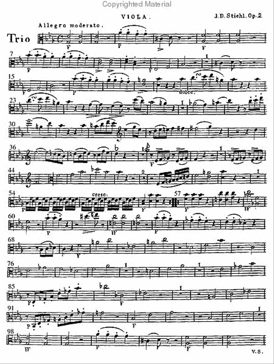Trio Trio Clarinet scores gallery preview page 5