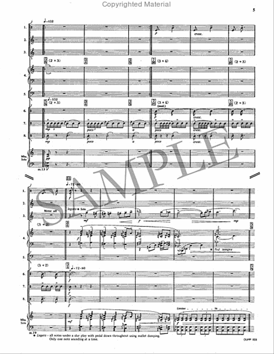 Diptych No. 2 Diptych No. 2 Percussion Ensemble scores gallery preview page 3