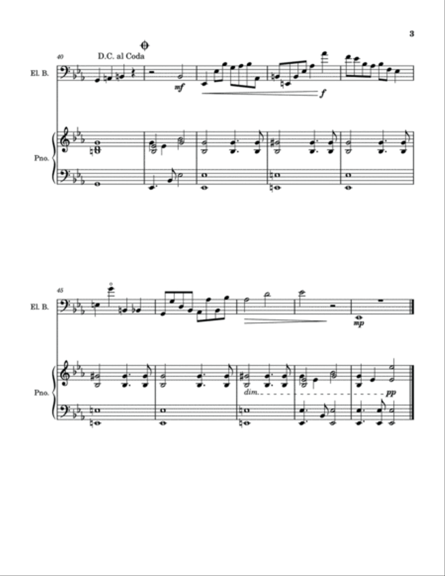 Shape Shifter Shape Shifter Bass Guitar scores gallery preview page 4