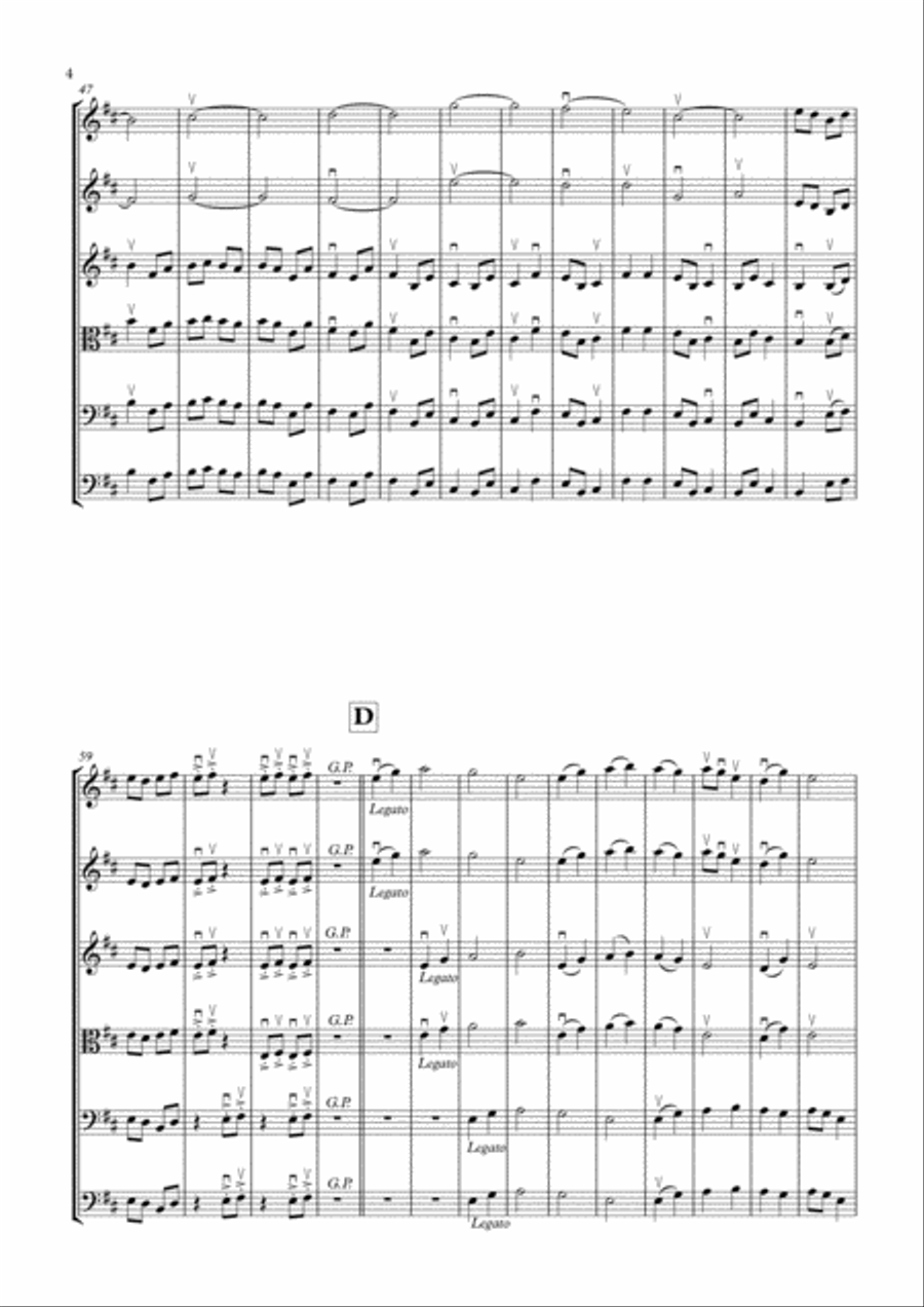 Oriental Strings String Orchestra scores gallery preview page 5