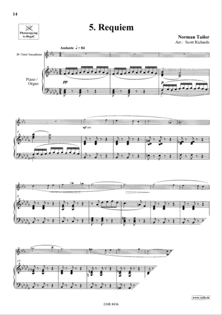 Sacred Music Volume 2 Sacred Music Volume 2 Tenor Saxophone scores gallery preview page 7