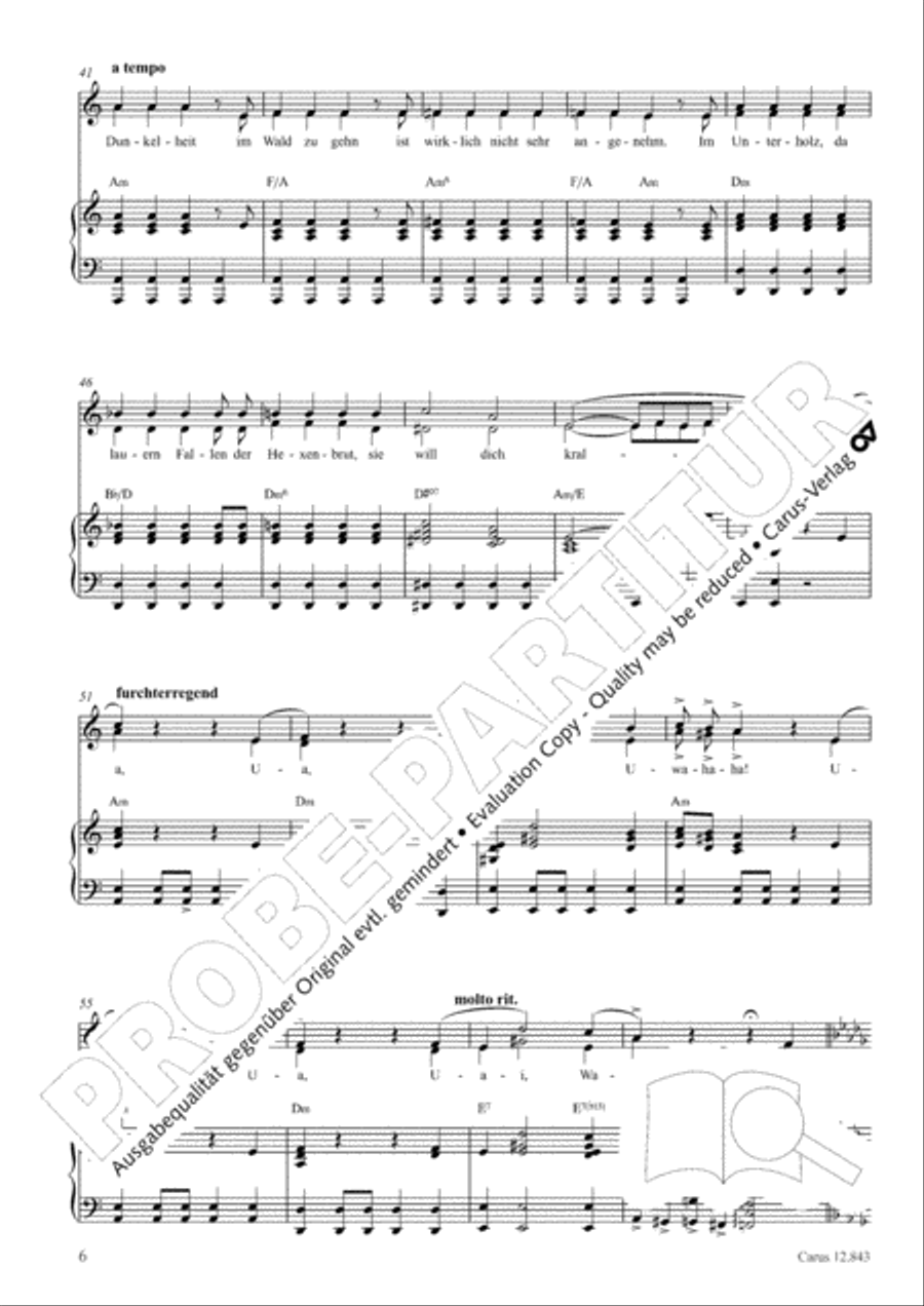 Gruselsongs, Band 1 Gruselsongs, Band 1 Score scores gallery preview page 7