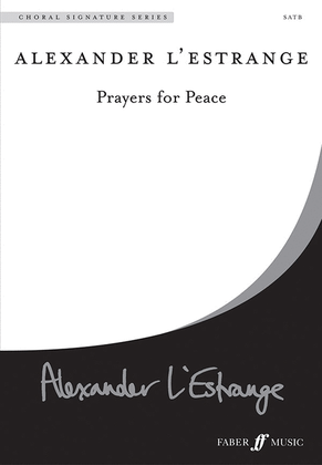 Book cover for Prayers for Peace (SATB)