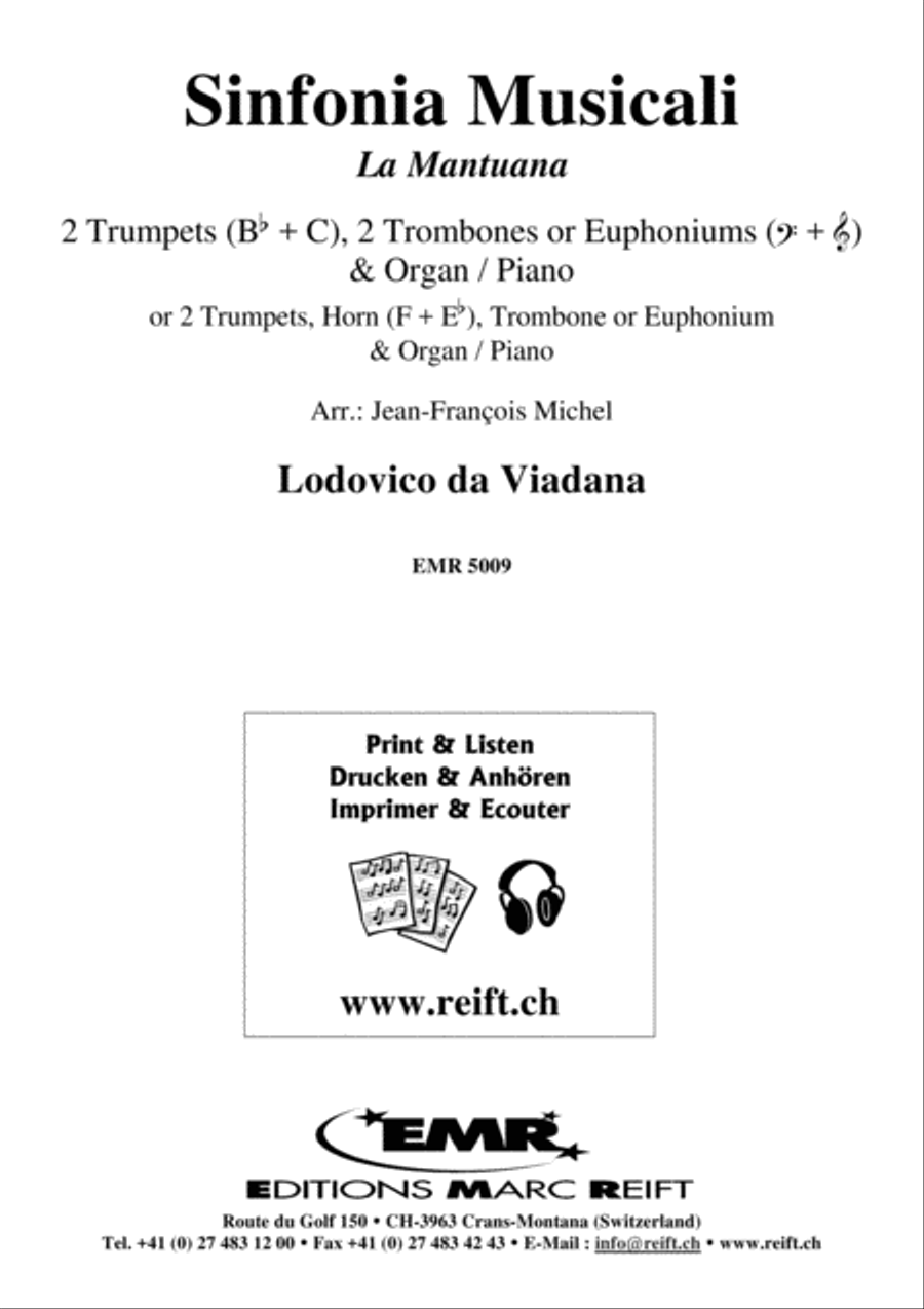 Sinfonia Musicali Brass Ensemble scores gallery preview page 2