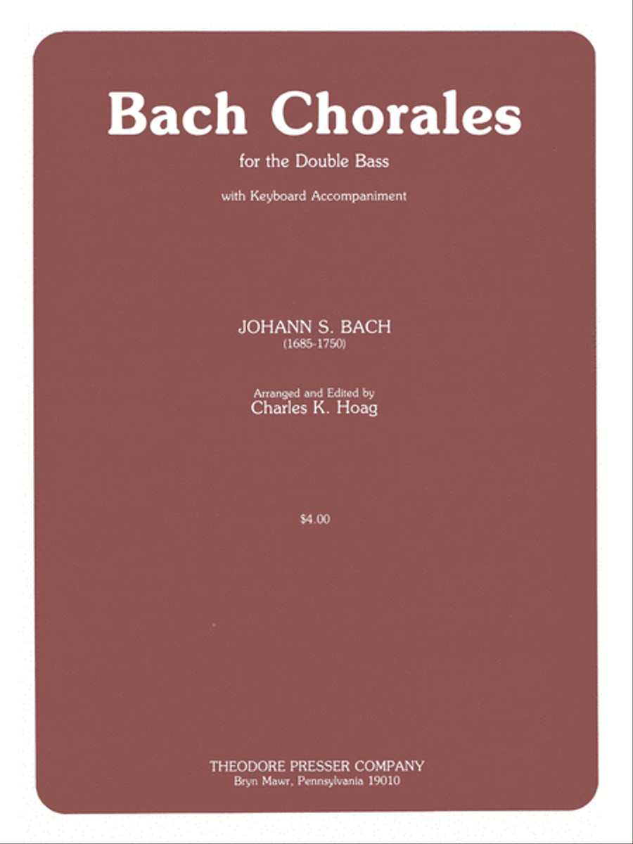 Bach Chorales Chamber Music scores gallery preview page 1