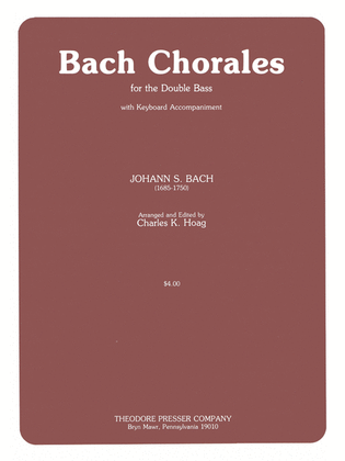 Book cover for Bach Chorales