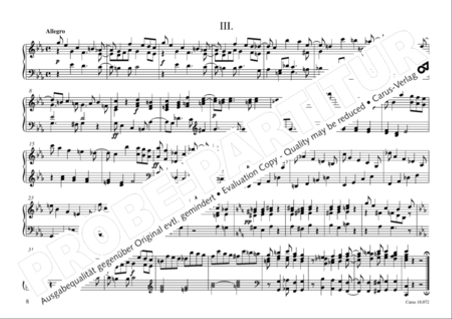Vogler, 32 Preludes pour l' Orgue ou Pianoforte Piano scores gallery preview page 9
