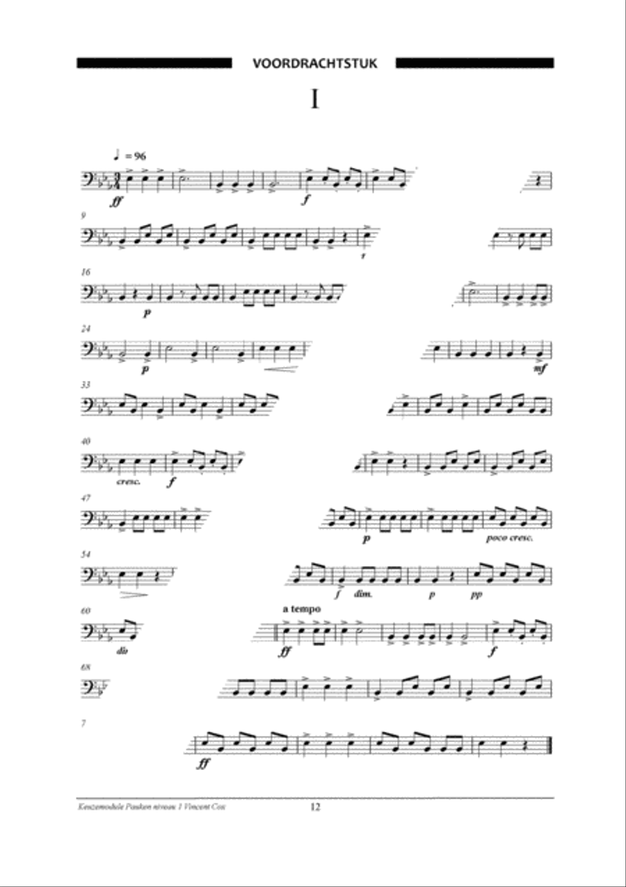 Percussion Modular: Pauken 1 Percussion scores gallery preview page 14