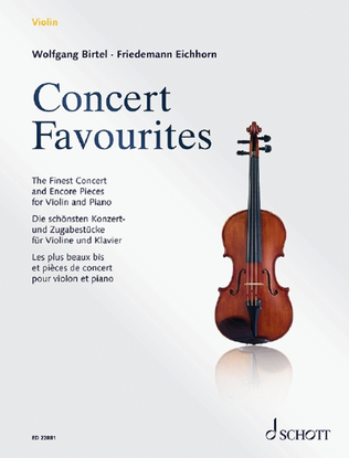 Book cover for Concert Favourites