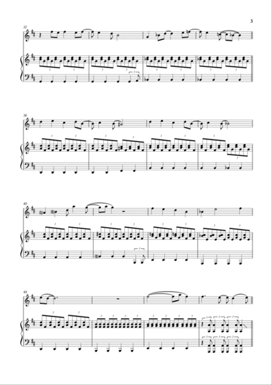 All I Want For Christmas Is You Piano scores gallery preview page 3