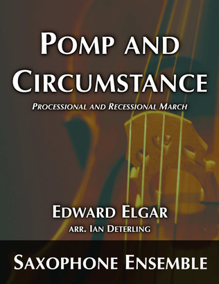 Pomp and Circumstance (for saxophone ensemble)
