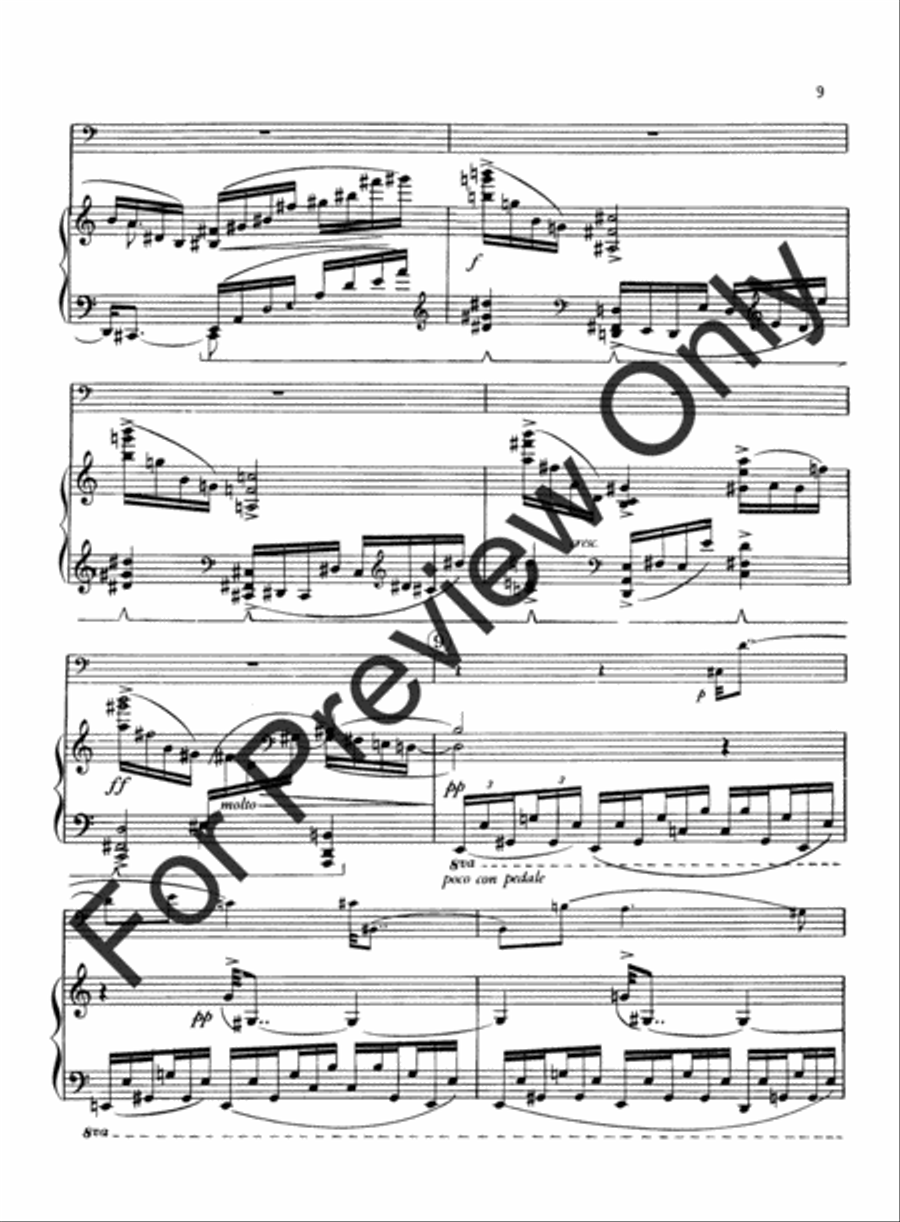 Sonata Concertante Trombone scores gallery preview page 10