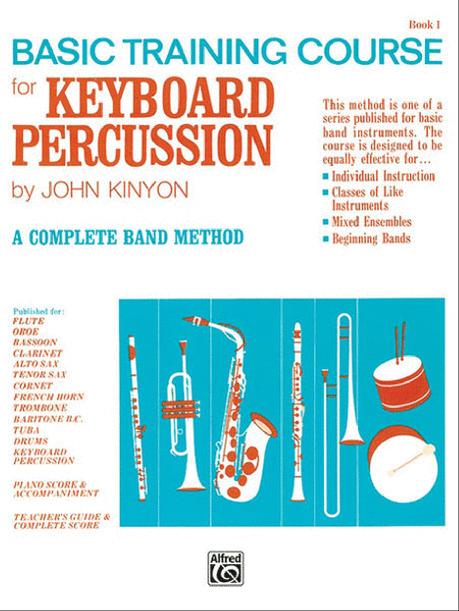 John Kinyon's Basic Training Course, Book 1 Concert Band Methods scores gallery preview page 1
