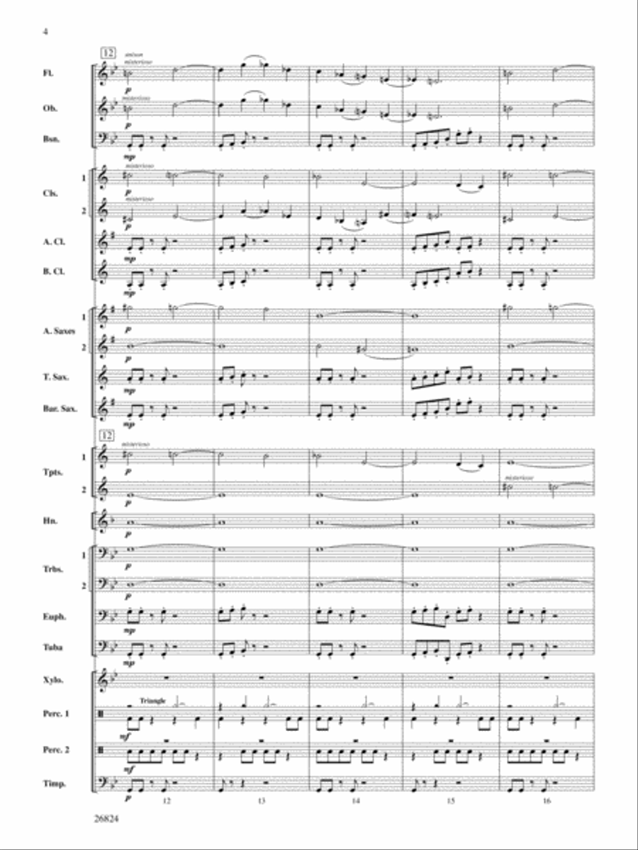 Contraption: Score Concert Band scores gallery preview page 4