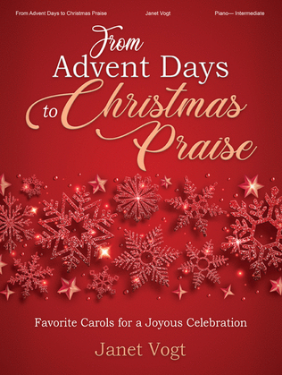 Book cover for From Advent Days to Christmas Praise