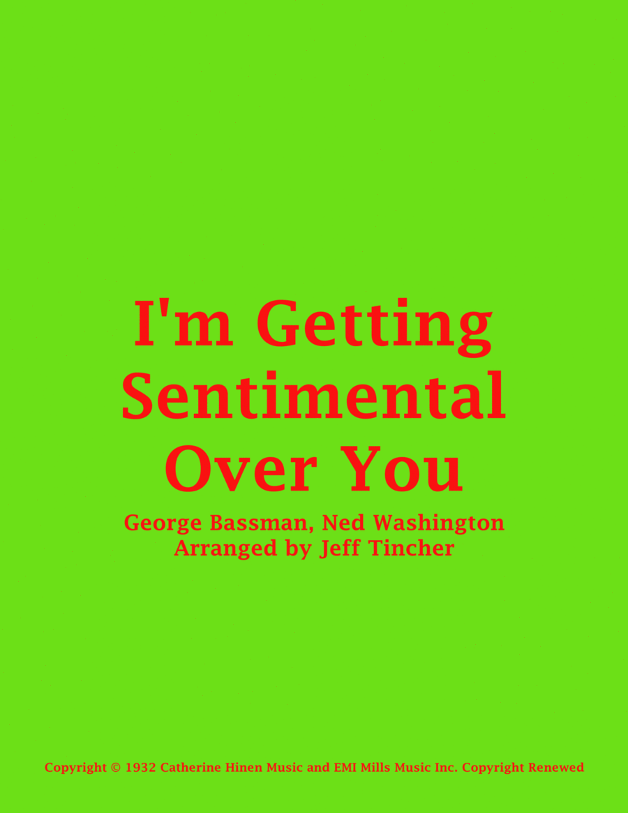 I'm Getting Sentimental Over You image number null