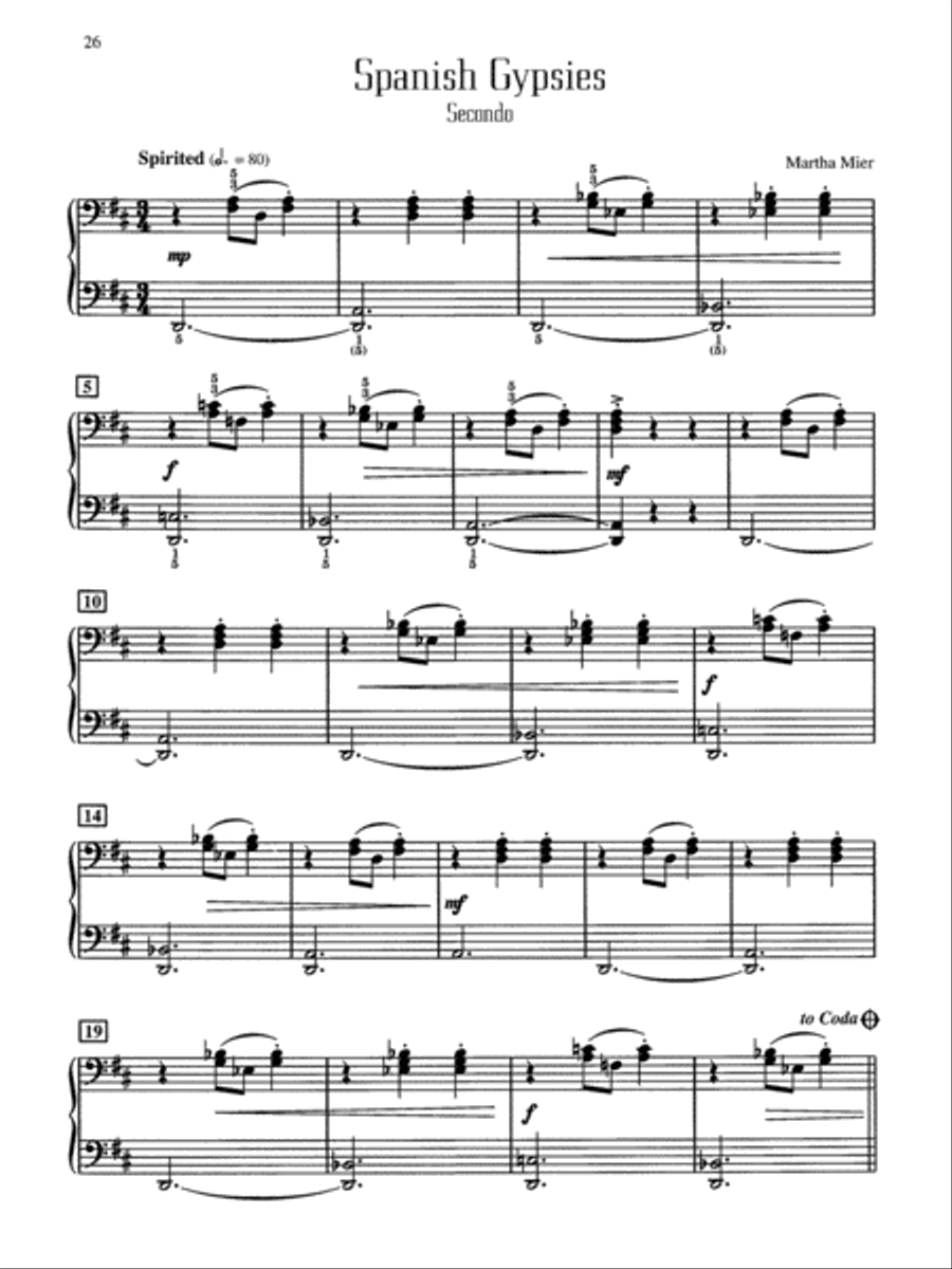 Treasures for Two, Book 2 Small Ensemble scores gallery preview page 9