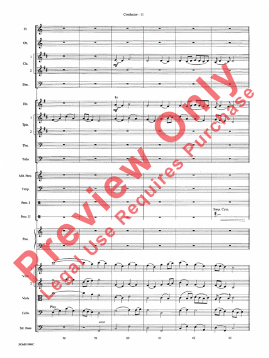 How the Grinch Stole Christmas (Medley) Full Orchestra scores gallery preview page 14