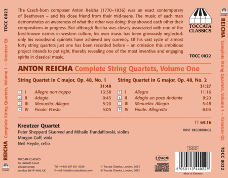 Volume 1: Complete String Quartets