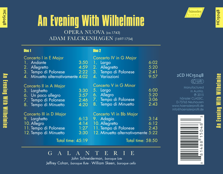 An Evening with Wilhelmine