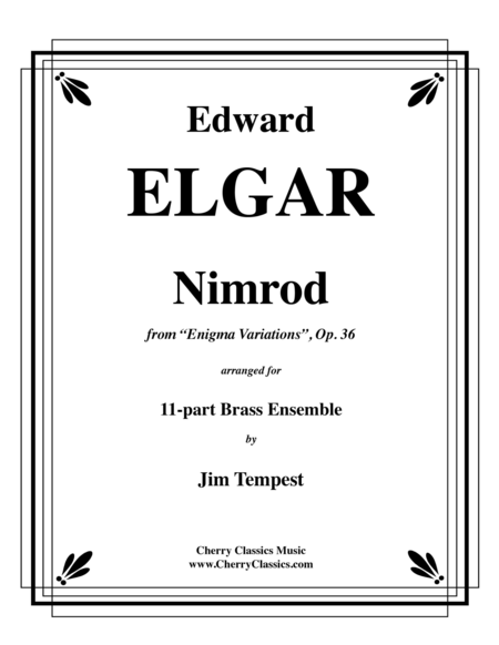 Nimrod from Enigma Variations for Brass Ensemble