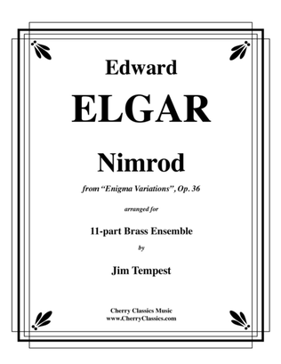 Book cover for Nimrod from Enigma Variations for Brass Ensemble