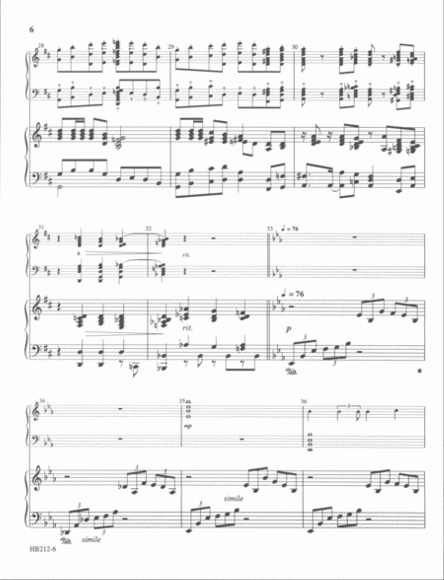 This Little Light of Mine - full score Handbell Choir scores gallery preview page 5