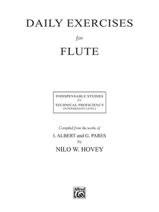 Book cover for Daily Exercises for Flute