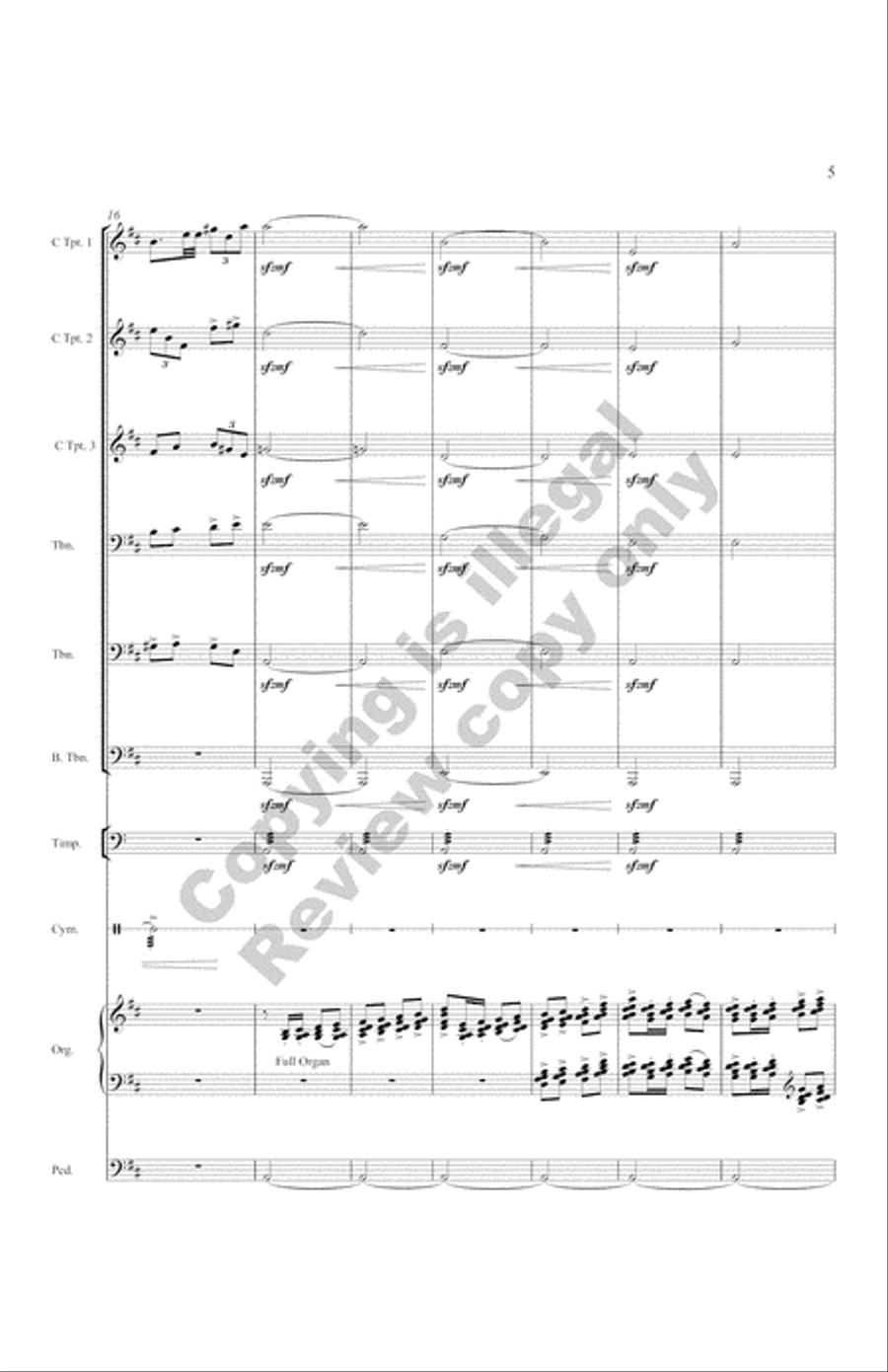 The Snow Lay On the Ground!: Nine Festive Carol Settings (Complete Compilation Full Score) Choir scores gallery preview page 53