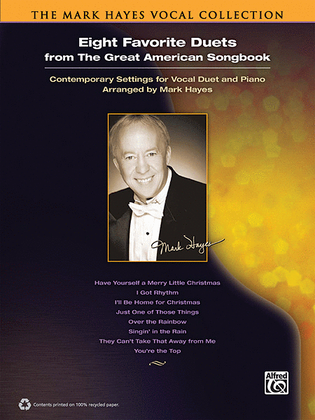 Book cover for The Mark Hayes Vocal Collection -- Eight Favorite Duets from the Great American Songbook