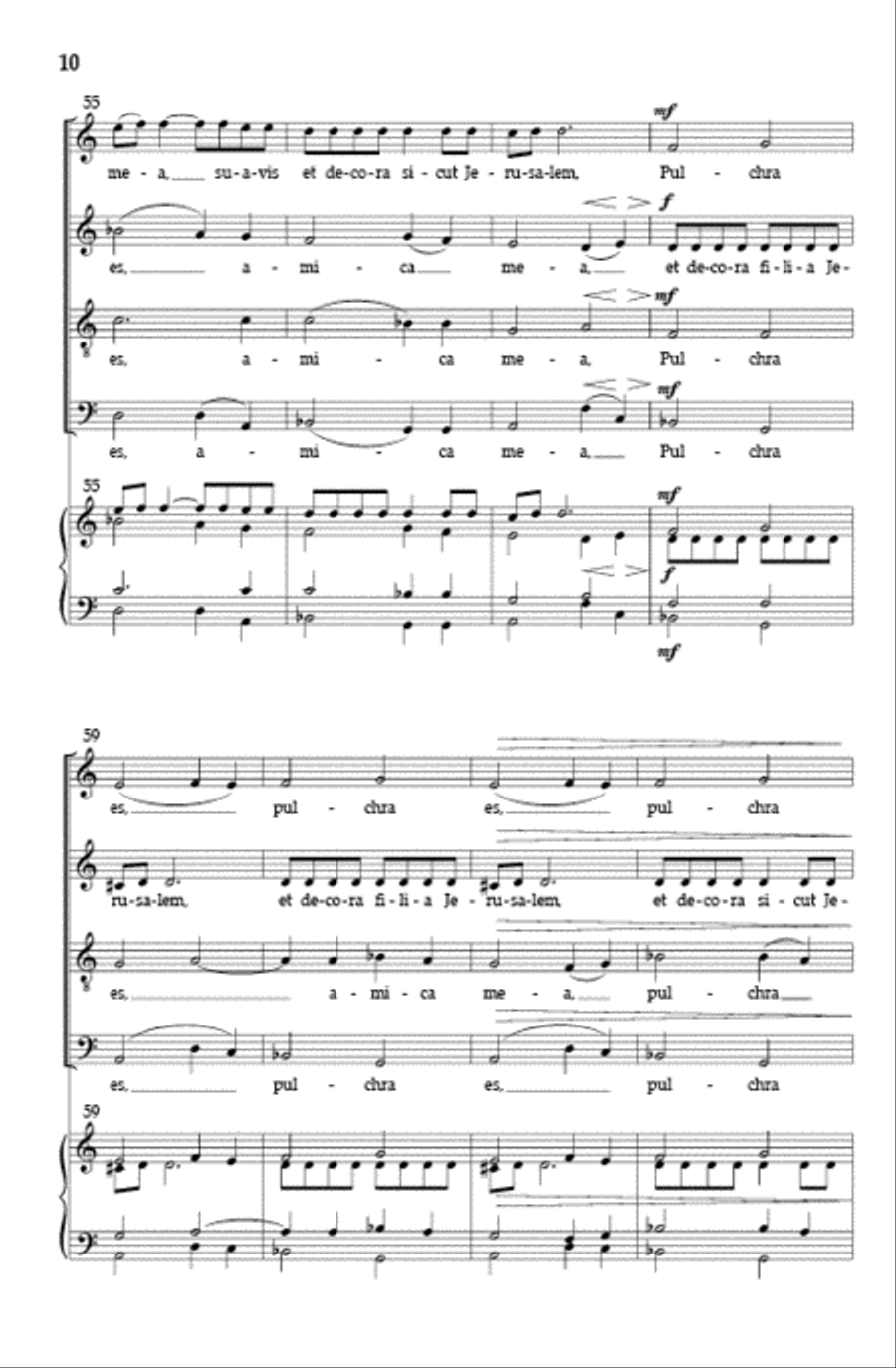Northern Lights (SATB)