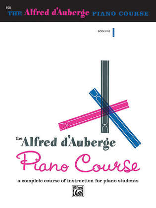 Book cover for Alfred d'Auberge Piano Course Lesson Book, Book 5
