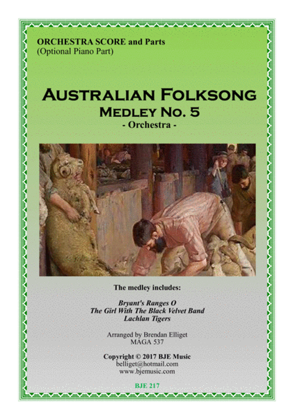 Australian Folksong Medley No. 5 - Orchestra image number null