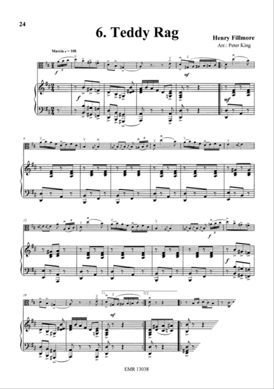 15 Rags 15 Rags Piano Accompaniment scores gallery preview page 8