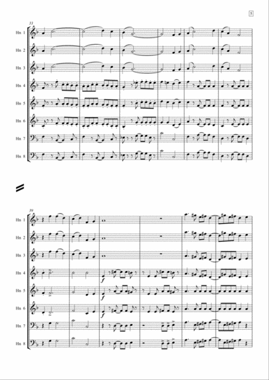 The Magnificent Seven The Magnificent Seven Brass Ensemble scores gallery preview page 5