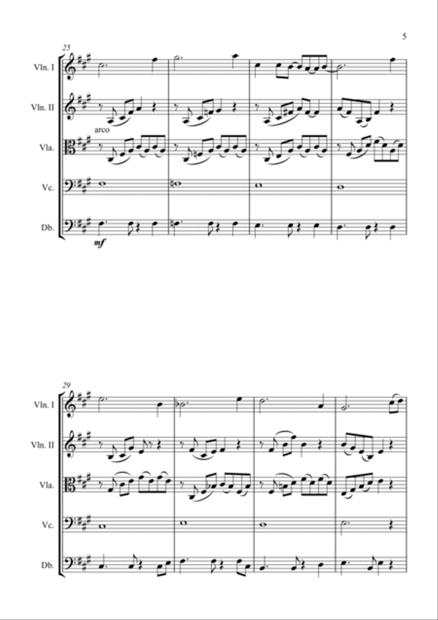 If String Orchestra scores gallery preview page 5