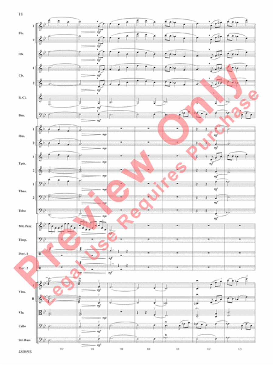 Nostalgia Nostalgia Full Orchestra scores gallery preview page 19