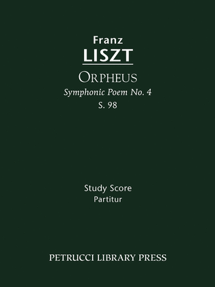 Book cover for Orpheus, S.98