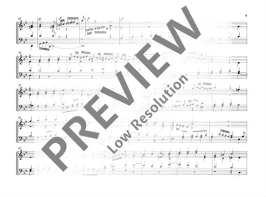 Complete Organ Works Organ scores gallery preview page 10