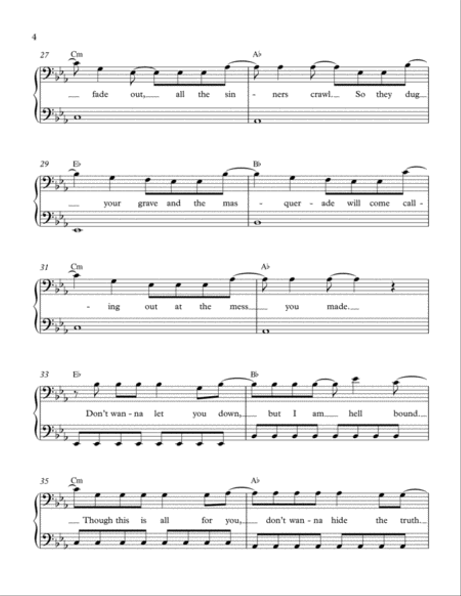 Demons Voice scores gallery preview page 4