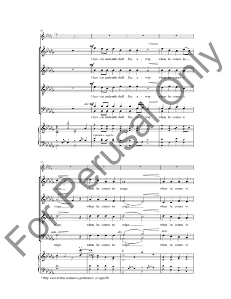 In The Bleak Midwinter (Choral Score) 4-Part scores gallery preview page 8
